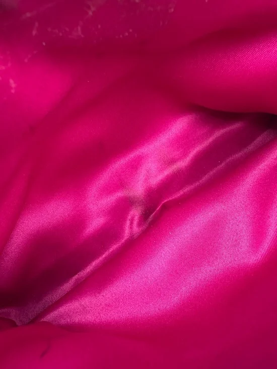 Coach Poppy Plaid Tartan Wristlet Double Zip Y2K Glam Signature C Pink Black - Picture 10 of 16